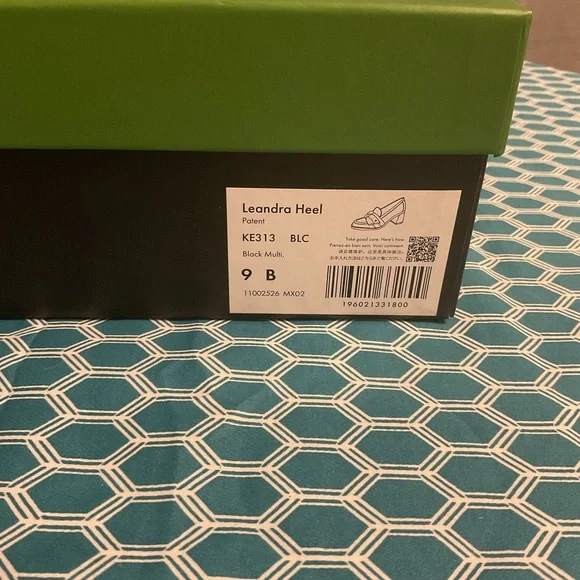 Kate Spade Leandra Black Patent Heels Size 9 Brand New in Box! - Picture 6 of 6